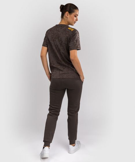 UFC Fusion | VENUM 格斗周 女士棉质T恤 - 土棕色