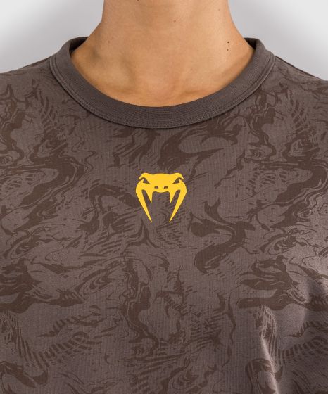 UFC Fusion | VENUM 格斗周 女士棉质T恤 - 土棕色