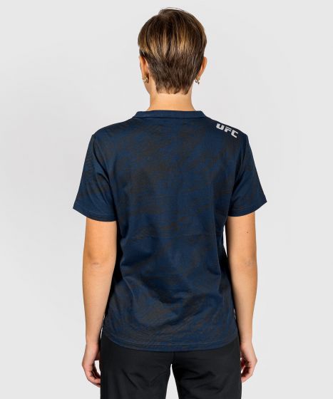 UFC Fusion | VENUM 格斗周 女士棉质T恤 - 海洋蓝色