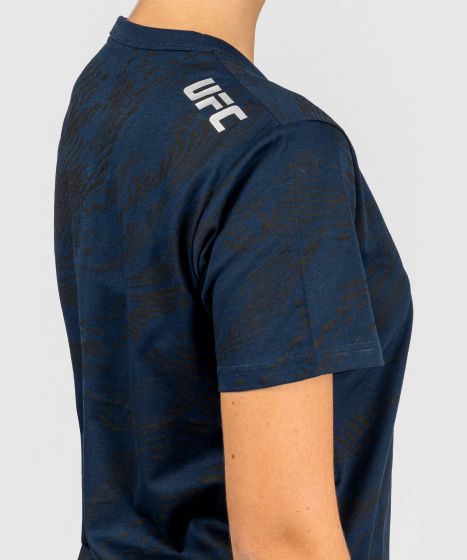 UFC Fusion | VENUM 格斗周 女士棉质T恤 - 海洋蓝色