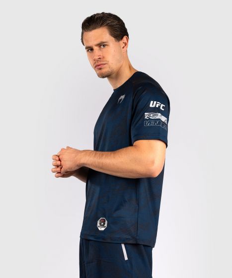 UFC Fusion | VENUM 格斗周 男士速干T恤 - 蓝色