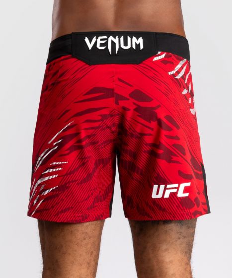 UFC Fusion | VENUM Authentic 格斗之夜 男士格斗短裤-短款 - 红色