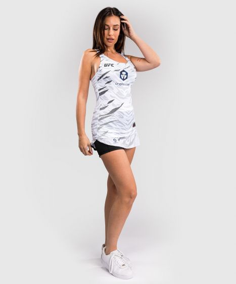 UFC Fusion | VENUM Authentic 格斗之夜 女士背心-带胸垫 - 白色