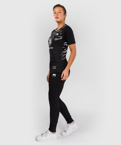 UFC Fusion | VENUM Authentic 格斗之夜 女士出场 速干T恤 - 黑色