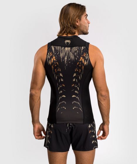 VENUM Tiger 男士紧身背心 - 黑/荧光橙色