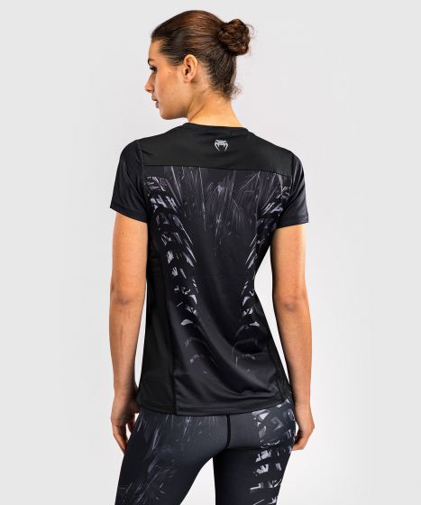VENUM Tiger 女士速干T恤 - 黑/银色