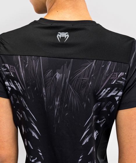 VENUM Tiger 女士速干T恤 - 黑/银色