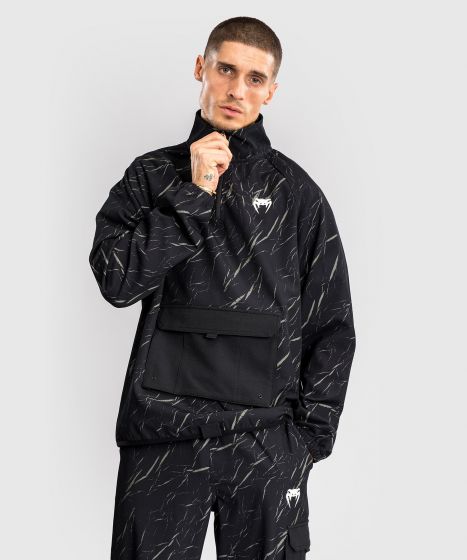 VENUM Trooper 男士半拉链夹克 - 黑/石沙色