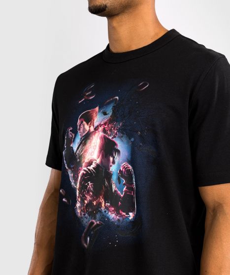 VENUM x Tekken 8 - Poster男士T恤 - 黑色