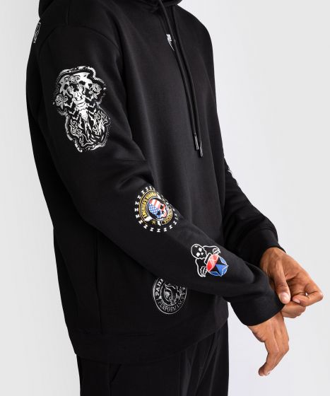 VENUM x Tekken 8 - Paul Phoenix男士卫衣 - 黑/白色