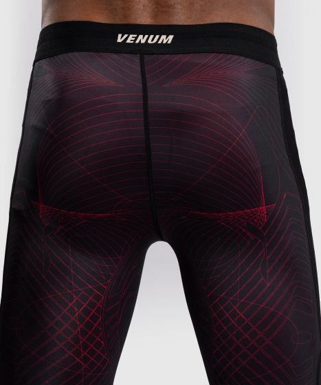 VENUM G-Fit Air紧身长裤 - 黑/火焰红色