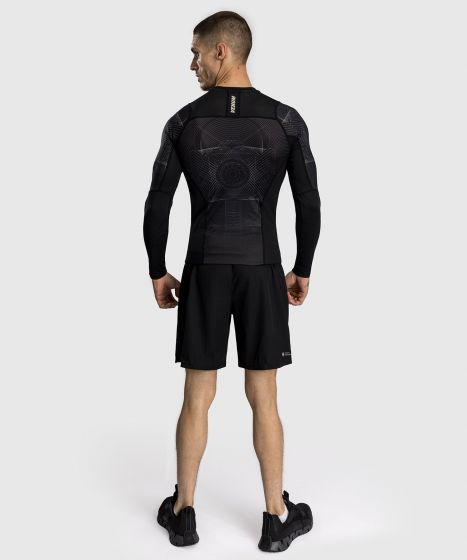 VENUM G-Fit Air长袖紧身衣 - 黑/石沙色