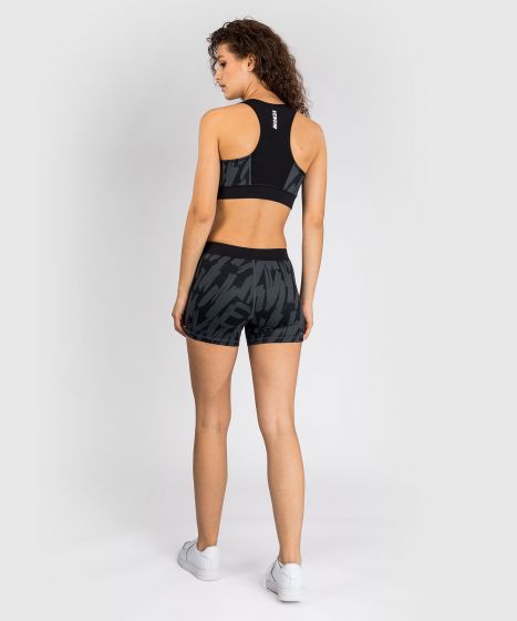 VENUM Graffiti 女士紧身短裤 - 都市炭灰色