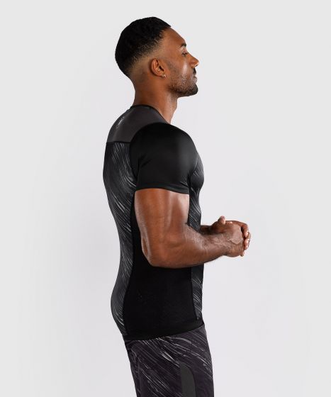 VENUM Rapid 短袖紧身衣 - 黑/风暴灰色