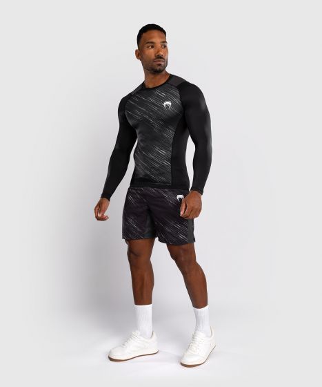 VENUM Rapid 长袖紧身衣 - 黑/风暴灰色