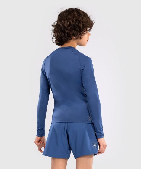 VENUM Contender 儿童长袖紧身衣 - 宝蓝色