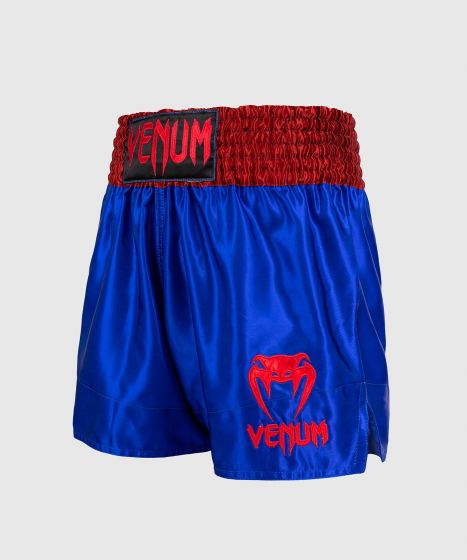 VENUM Classic 泰拳短裤 - 宝蓝/樱桃红色