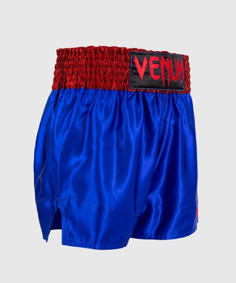 VENUM Classic 泰拳短裤 - 宝蓝/樱桃红色