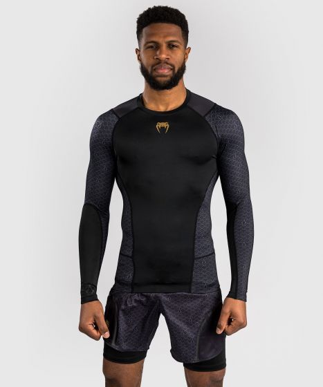 VENUM × Assassin‘s Creed Shadows 长袖紧身衣 - 黑色