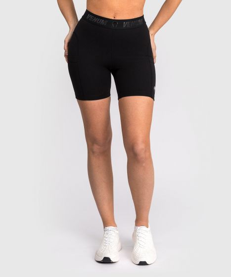 VENUM Elevate 女士紧身短裤-长款 - 黑色