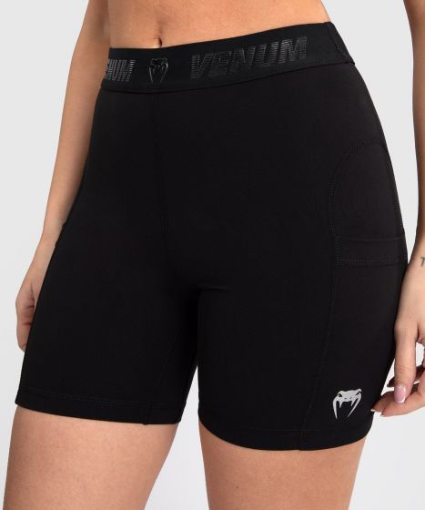 VENUM Elevate 女士紧身短裤-长款 - 黑色