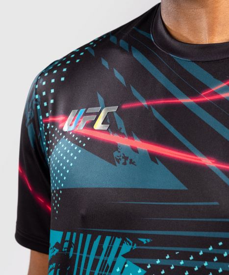 UFC Fusion | VENUM Miami Edition 格斗周 男士T恤 - 黑色