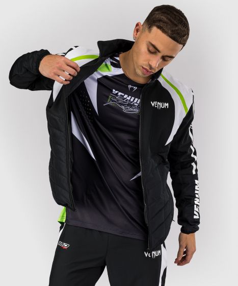 VENUM × Bud Racing男士夹克 - 黑/白/青柠绿色