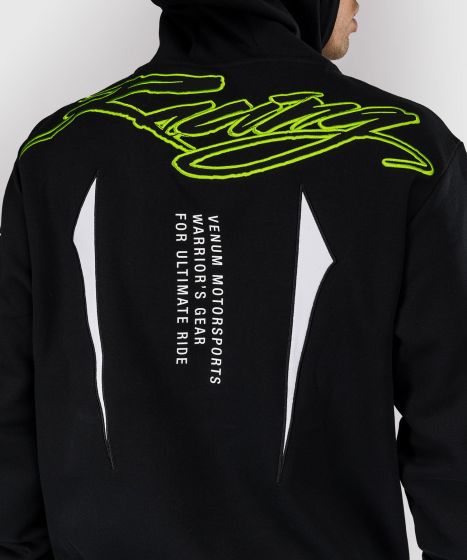 VENUM × Bud Racing男士卫衣 - 黑/白/青柠绿色