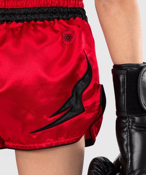 VENUM Inferno儿童泰拳短裤 - 樱桃红色