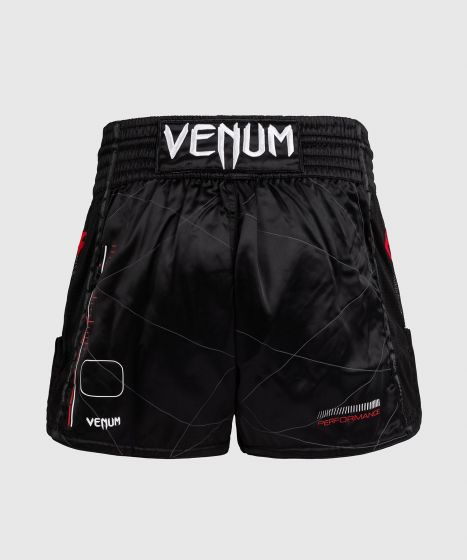 VENUM Tactical XT 泰拳短裤 - 黑/火焰红色