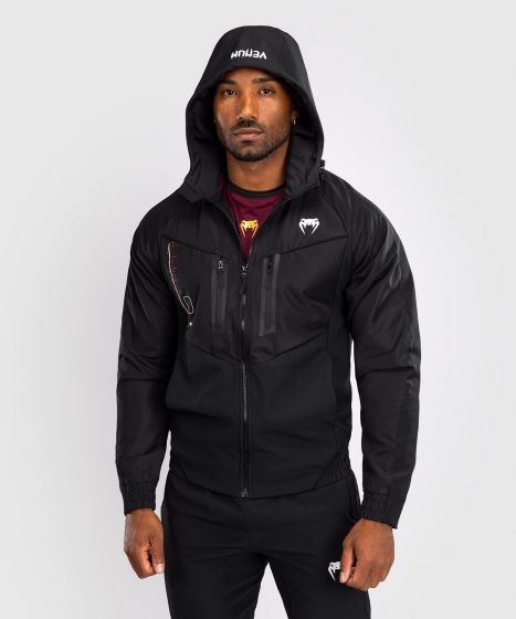 VENUM Tactical XT 男士运动夹克 - 黑/火焰红色