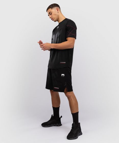 Venum Tactical XT 男士速干T恤 - 黑/火焰红色