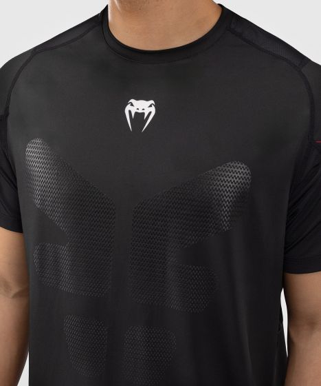 Venum Tactical XT 男士速干T恤 - 黑/火焰红色