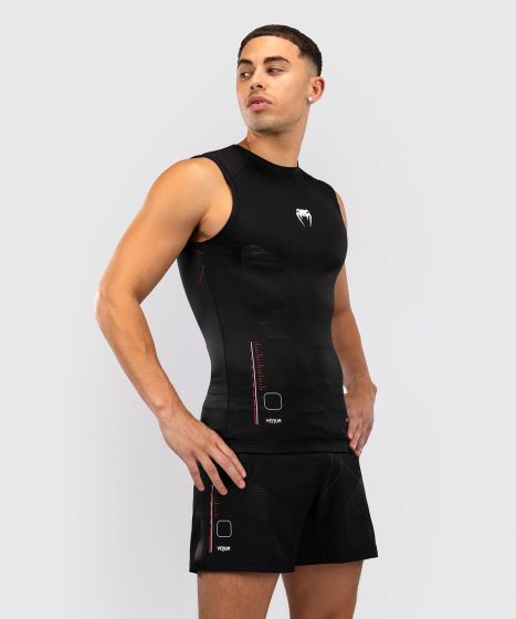 VENUM Tactical XT 男士紧身背心 - 黑/火焰红色