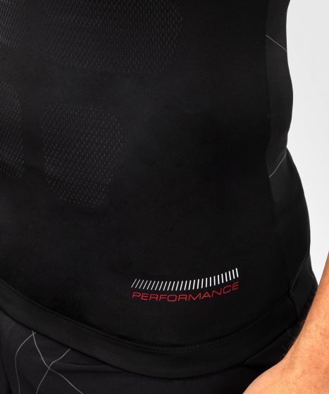 VENUM Tactical XT 男士紧身背心 - 黑/火焰红色