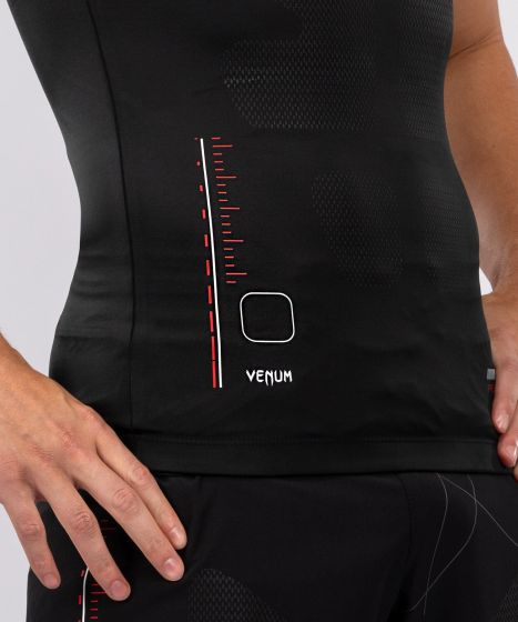 VENUM Tactical XT 男士紧身背心 - 黑/火焰红色