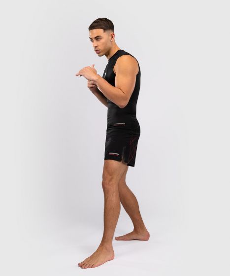 VENUM Tactical XT 男士紧身背心 - 黑/火焰红色