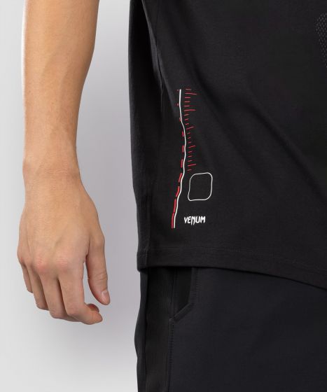 VENUM Tactical XT 男士T恤 - 黑/火焰红色