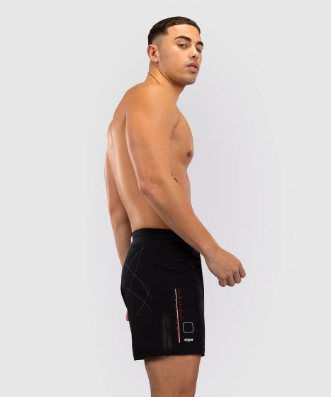 VENUM Tactical XT 男士格斗短裤 - 黑/火焰红色