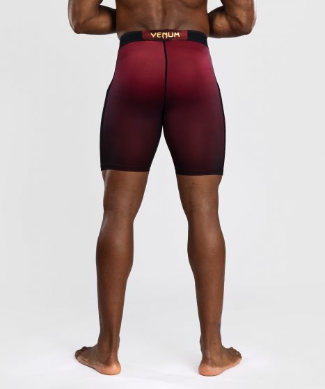 VENUM Tactical XT 男士紧身短裤 - 黑/酒红/金色
