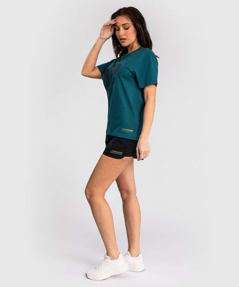 VENUM Tactical XT 女士T恤 - 黑/森林绿色