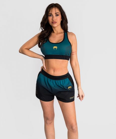 VENUM Tactical XT 女士运动内衣 - 黑/森林绿色