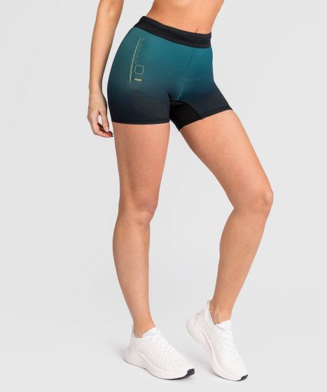 VENUM Tactical XT 女士紧身短裤 - 黑/森林绿色