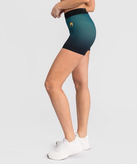 VENUM Tactical XT 女士紧身短裤 - 黑/森林绿色