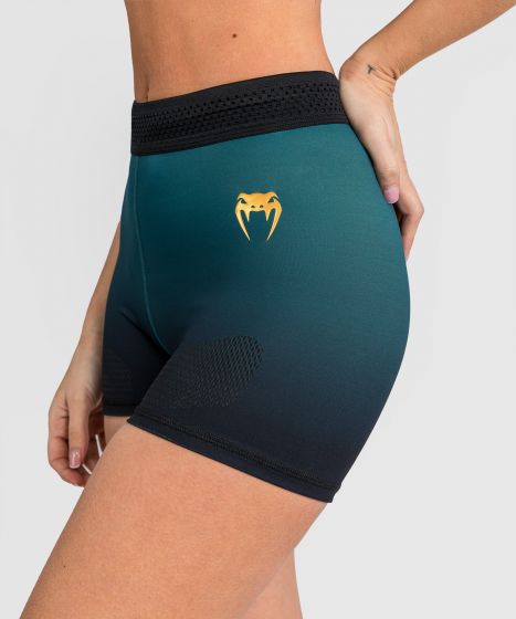 VENUM Tactical XT 女士紧身短裤 - 黑/森林绿色