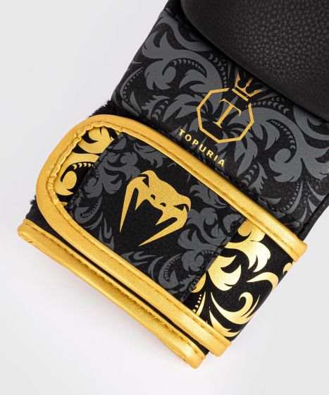 VENUM x Topuria Unmatched 综合格斗手套 - 黑/金色