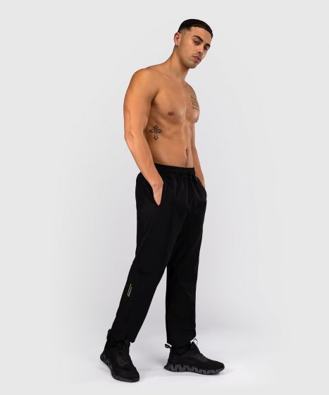 Venum Training Camp 4.0男士卫裤 - 黑/霓虹绿色