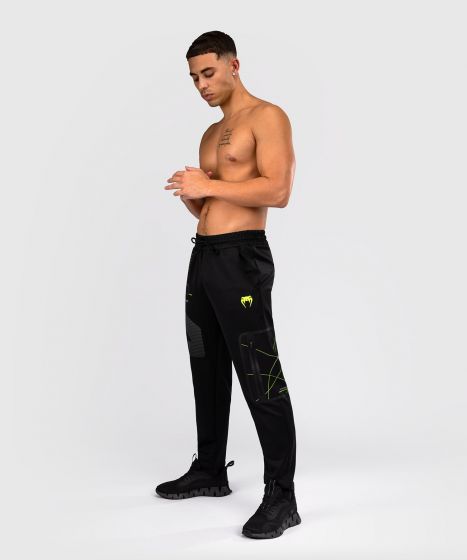 Venum Training Camp 4.0男士卫裤 - 黑/霓虹绿色