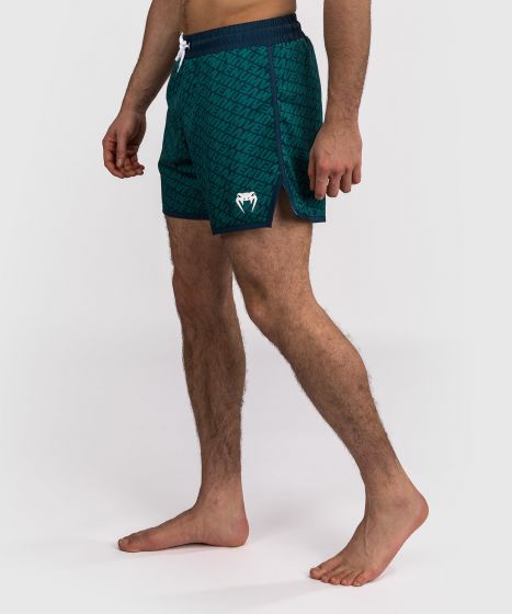 VENUM Echo 男士沙滩短裤 - 深蓝/翠绿色