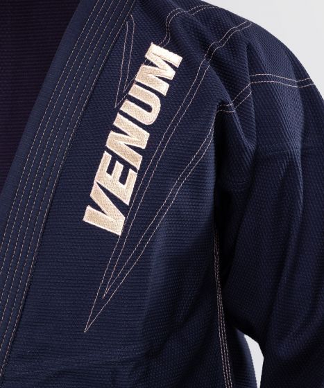 Venum Elite 5.0 巴西柔术道服 - 海军蓝色